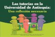 Las tutorías en la Universidad de Antioquia: una reflexión necesaria
