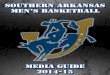 2014-15 Southern Arkansas Men's Basketball Media Guide