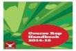 Course rep handbook 2014
