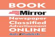 Mirror Classified Ad Booking Online
