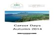Career Days 2014 Autumn Brochure