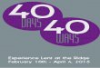40 days, 40 ways journal