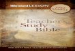 KJV Standard Lesson Study Bible Retailer Sample