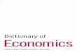 Dictionary of economics over 3 000 terms clearly defined jul 200