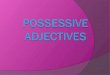 Possessives adjectives review
