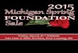 2015 Michigan Spring Foundation Sale