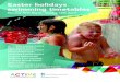 Easter swimming timetables 2015
