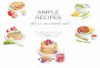 Simple Recipes: A Custom-Made Birthday Cookbook