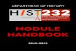 HIST232 Module Coursebook (2012-13)