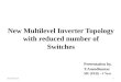 New Multilevel Inverter Topology