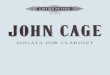 John Cage - Sonata for Clarinet