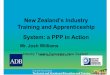New Zealand’s Industry Training and Apprenticeship System: a PPP in Action