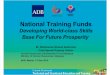 National Training Funds Developing World-class Skills Base For Future Prosperity