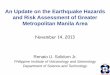 Solidum Update of Earthquake Hazards and Risk Assessment of MMla 14Nov2013