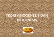 teori abiogenesis