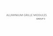 Alluminium Grille Modules