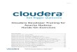 Cloudera Developer Exercise Instructions