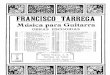 Francisco Tarrega - Händel Minueto