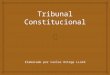 Constitución Española -  Tribunal Constitucional