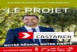 CASTANER : Projet des régionales 2015 pour la région PACA
