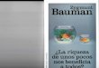 Zygmunt Bauman La Riqueza de Unos Pocos Nos Beneficia a Todos Completo