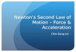 Newton’s Second Law of Motion – Force & Acceleration Chin-Sung Lin