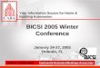BICSI 2005 Winter Conference January 24-27, 2005 Orlando, FL Your Information Source for Home & Building Automation