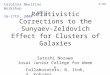 Relativistic Corrections to the Sunyaev-Zeldovich Effect for Clusters of Galaxies Satoshi Nozawa Josai Junior College for Women 1/33 Collaborators: N
