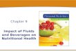 Chapter 9 Impact of Fluids and Beverages on Nutritional Health