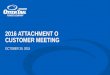 2016 ATTACHMENT O CUSTOMER MEETING OCTOBER 30, 2015