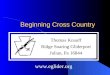 Beginning Cross Country Thomas Knauff Ridge Soaring Gliderport Julian, Pa 16844 