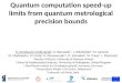 Quantum computation speed-up limits from quantum metrological precision bounds R. Demkowicz-Dobrzański 1, K. Banaszek 1, J. Kołodyński 1, M. Jarzyna 1,