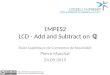 1MPES2 LCD - Add and Subtract on Ecole Supérieure de Commerce de Neuchâtel Pierre Marchal 24.09.2015  Attribute