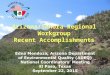 1 Arizona/Sonora Regional Workgroup Recent Accomplishments