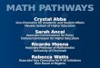 Crystal Abba Vice Chancellor for Academic and Student Affairs Nevada System of Higher Education MATH PATHWAYS Sarah Ancel Associate Commissioner for Policy