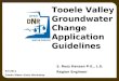 Surveying principles 1 Tooele Valley Groundwater Change Application Guidelines S. Ross Hansen P.E., L.S. Region Engineer 9/7/2011 Tooele Water Users Workshop