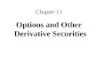 Chapter 11 Options and Other Derivative Securities