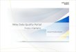 Anand Maheshwari Product Highlights 7.0.5 GA iWay Data Quality Portal 1