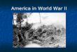 America in World War II. The Shock of War Americans unified after Pearl Harbor Americans unified after Pearl Harbor Unfortunately, 110,000 Japanese- Americans