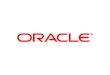 Copyright ©2007 Oracle. All rights reserved. Oracle and Toll Group Confidential and Proprietary