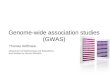 Genome-wide association studies (GWAS) Thomas Hoffmann Department of Epidemiology and Biostatistics, and Institute for Human Genetics