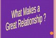 Positive Starters Deepening and Developing Relationship Mature Love