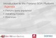 1 Introduction to the Fiorano SOA Platform Agenda Fiorano parts explained Installing Fiorano Exercises