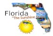 Florida â€œThe Sunshine Stateâ€‌. U.S. Population 308,745,538 Florida Population 18,801,310