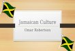 Jamaican Culture Omar Robertson. Steel Drums Are used for entertainment Are made from fifty-five gallon drums that formerly contained oil Are recycled