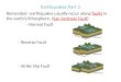 Earthquakes Part 2 Remember- earthquakes usually occur along faults in the earth’s lithosphere. (San Andreas Fault) - Normal Fault - Reverse Fault - Strike