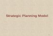 1 Strategic Planning Model. 2Overview Clearly define the complete strategic planning Clearly define the complete strategic planning process process Explain