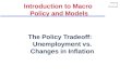 BRINNER 1 902mit02.ppt The Policy Tradeoff: Unemployment vs. Changes in Inflation Introduction to Macro Policy and Models