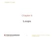 Chapter 6: Loops Copyright © 2008 W. W. Norton & Company. All rights reserved. 1 Chapter 6 Loops