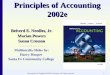 Copyright© by Houghton Mifflin Company. All rights reserved.1 Principles of Accounting 2002e Belverd E. Needles, Jr. Marian Powers Susan Crosson - - -